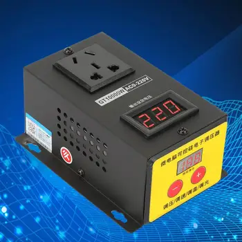 

Voltage Regulator AC 220V GT10000W High Precision Adjustable Thyristor Electronic Voltage Regulator