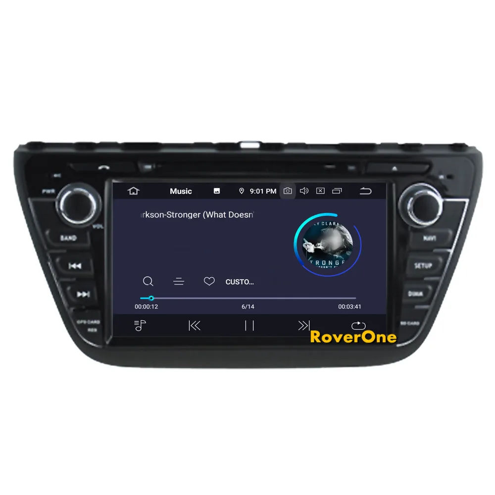 Excellent RoverOne Car Multimedia Player For Suzuki Cross SX4 S-Cross Android 9.0 Touchscreen Octa Core DVD Radio Stereo Navigation System 16