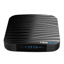 T95X2 Smart Tv Box Android 8.1 Amlogic S905X2 Quad Core H.265 4K Youtube Media Player Set Top Box T95 X2 t95 android tv box quad core amlogic s905 2g ram 8g rom smart tv box full loaded airplay apk 4k ott tv player smart set top box