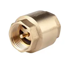Латунный женский наружная резьба в линии пружина вертикальный обратный клапан фитинги для патрубка насоса 448A