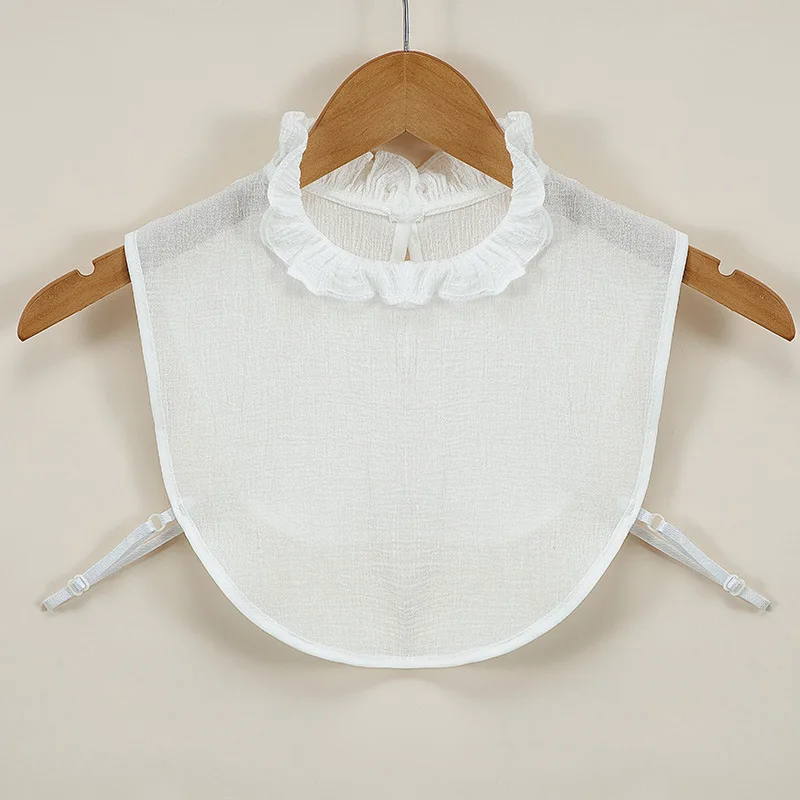 

Women Stand Fake Collar White Detachable Shirt Collar Vintage Ladies Sweater Dress False Collar Lapel Blouse Clothes Accessory