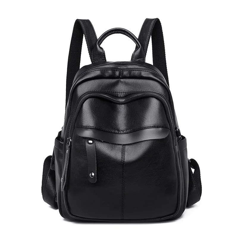 Style 1 Модный женский рюкзак высококачественный Молодежный кожаный рюкзак для девочек-подростков женская школьная сумка на плечо Рюкзак Mochila Sac - Цвет: Style 1