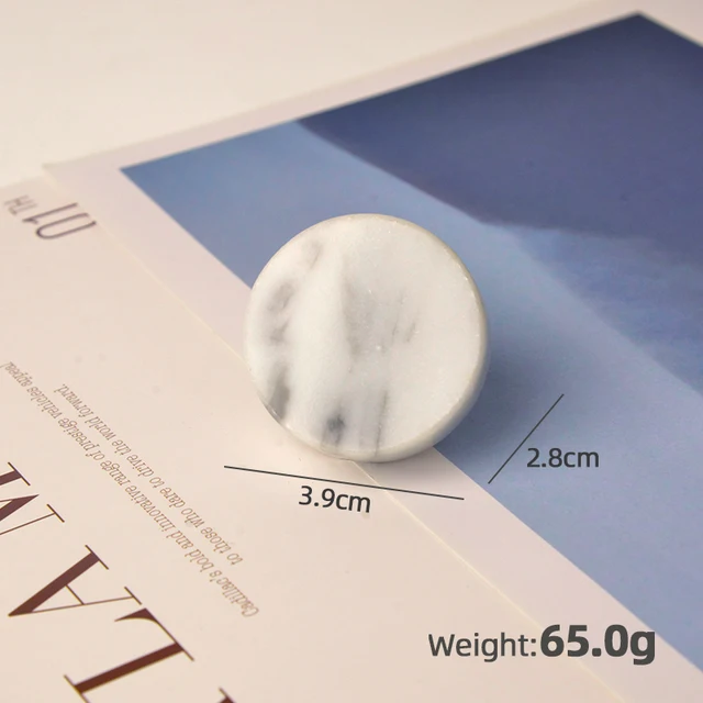 Brass Marble Wood Furniture Handles Stylish Kitchen Cabinet Pulls Knobs Drawer Door Handles and Knobs Decoration I