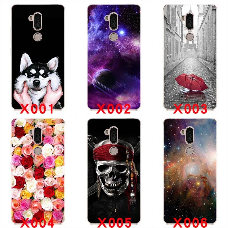 Cellphone case shell bag Soft silicone case For Alcatel A7 XL Coque Colorful Printing Fashion handphone cases