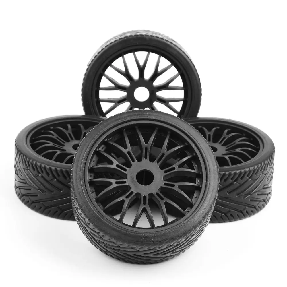 1-8-scale-truck-tires-and-wheel-rims-with-17mm-hex-fit-rc-car-model-accessories-4pcs-set