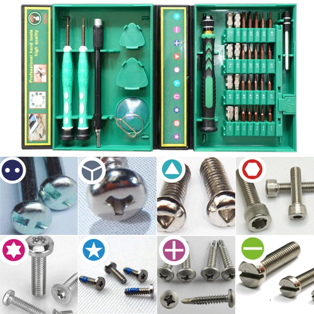 Screw Driver Set Sleeve Guide One-Way Screws Remover Installer Tool Bits 3Pcs