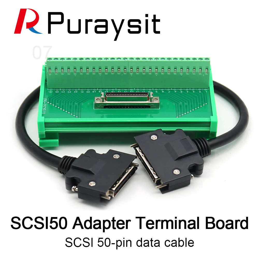 Delta Yaskawa Siemens Mitsubishi Panasonic Fanuc Servo CN1 50-pin terminal board SCSI 50pin Data Cable | Обустройство дома