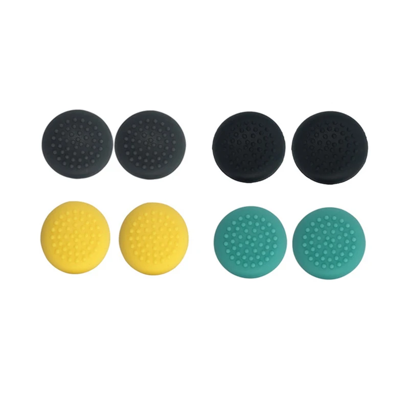 8 pcs mix Резиновый силиконовый колпачок для kingd Switch Lite контроллер Thumbstick Thumb Stick Pretect чехол для джойстика - Цвет: 8 pcs mix