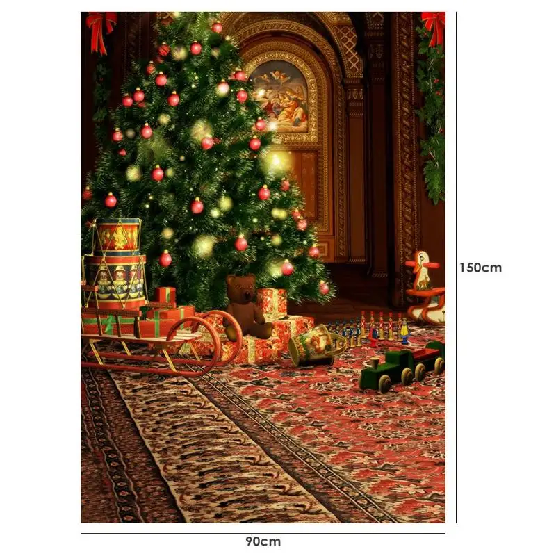 Рождественское украшение для дома Рождественский Фон Ткань Студия Подставка под фото фон натальный новогодний декор Navidad