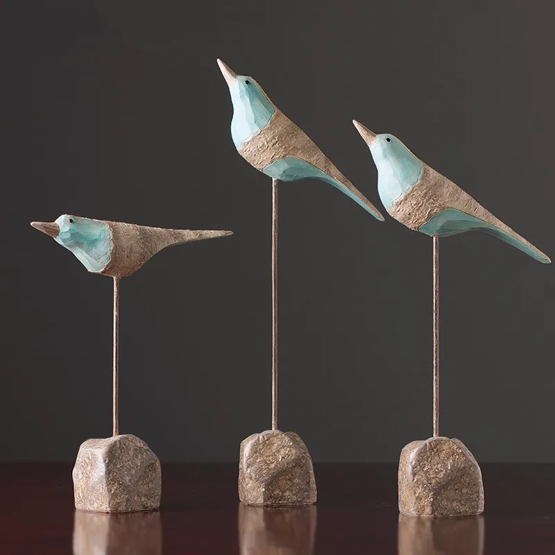 Stone Seabirds Retro Ornaments Sea Bird Decor American Country Home Accessories Living Room Ornaments Resin Crafts Stone Seabirds Retro Ornaments Sea Bird Decor American Country Home Accessories Living Room Ornaments Resin Crafts