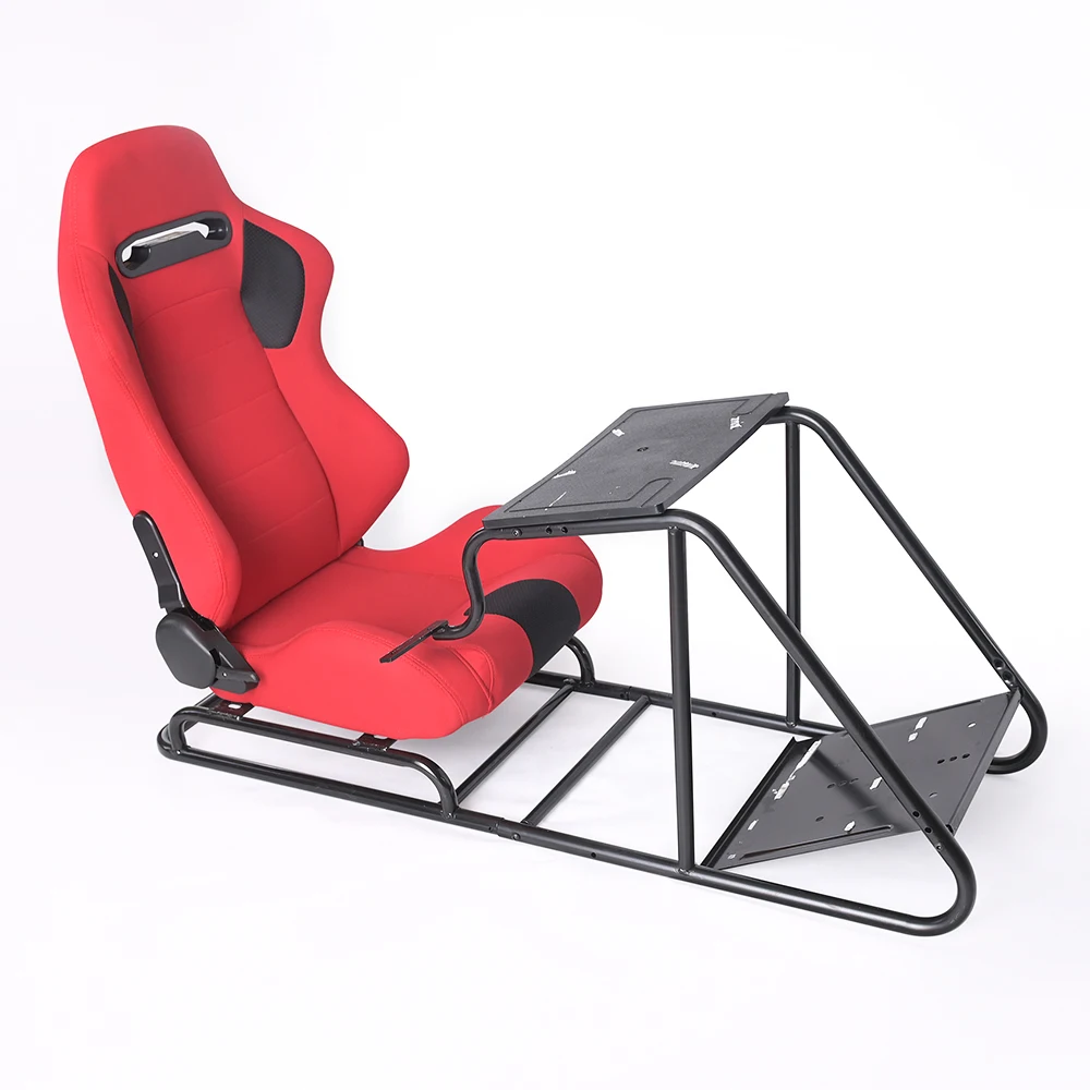  Game Gaming Racing Seat Steering+Pedal+Shift Mount Simulator Chair JBR1012
