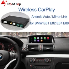 Wireless CarPlay for BMW 1 Series E81 E82 E87 E88 2008-2012, with Android Auto Mirror Link AirPlay Car Play Function