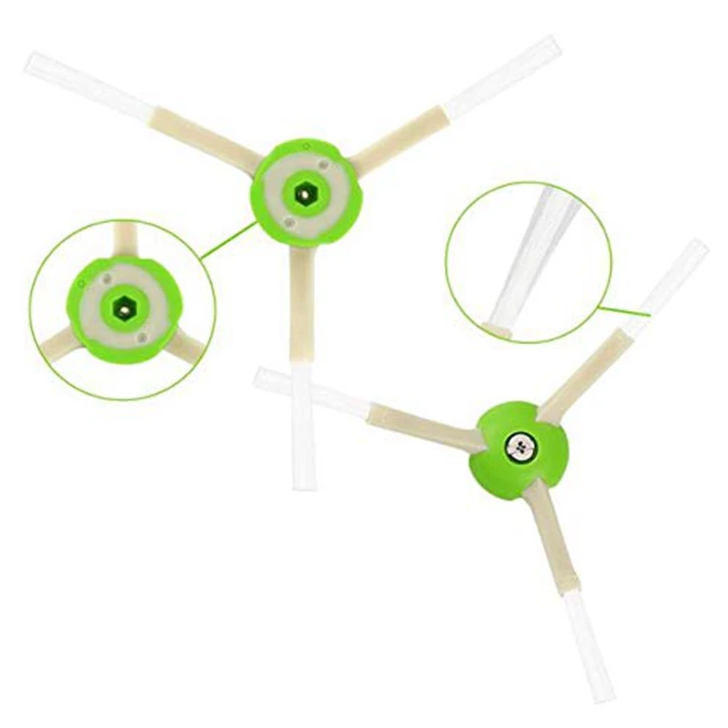 Запасные части 3 шт. фильтры и 5 шт. Edge-щетки для подметания для Irobot I7 и I7 + (I7-3Pcs фильтр)