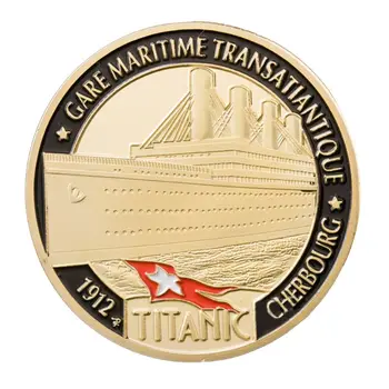 

Titanic Commemorative Coin Collection Gift Souvenir Art Metal Antiqu Coin Collection