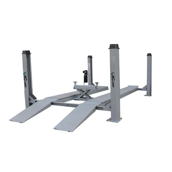 

OBC-F3500 4 post hydraulic wheel alignment car lift with rolling jack