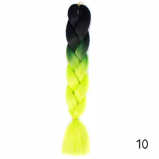 Hair Braid Synthetic Jumbo False Braid Pre Stretched Afro Wholesale Ombre Braiding Hair Extensions  Color Dreadlocks #18