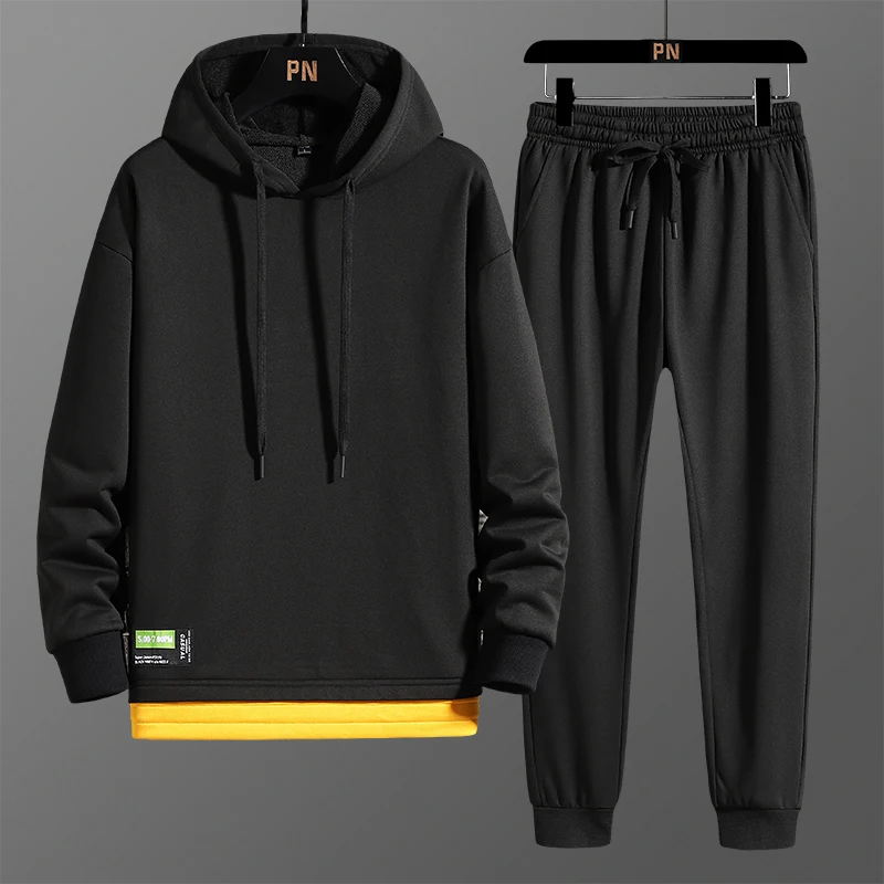 Спортивный костюм мужской с капюшоном свитер рубашка логотипом на заказ одежда