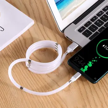 

Charging Cable Magnetic Absorption Nano Data Cable Redesigned Suitable for general smartphone A ndroid type c New