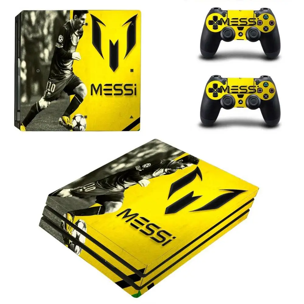 YSP4P-3232 PS4 Pro Lionel Messi sticker s PS 4 Play station 4 Pro стикер для кожи Pegatinas для playstation 4 Pro консоль и контроллер - Цвет: YSP4P-3232