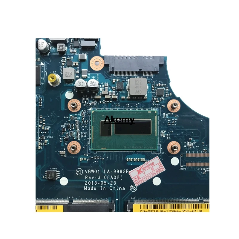 CN-09JJ1M 9JJ1M для DELL Inspiron 5537 3537 материнская плата для ноутбука VBW00 LA-9982P REV: 3,0(A02) I5-4200U материнская плата для ноутбука