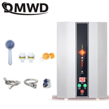 DMWD 5500 Вт мгновенный Электрический мини проточный водонагреватель мгновенный полив нагревательный кран Душ кухня ванная комната светодиодный дисплей
