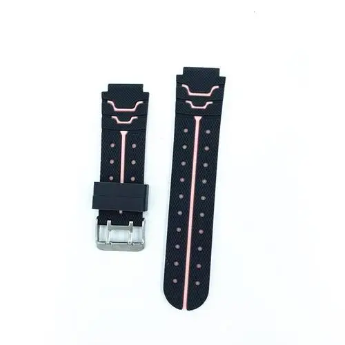 black pink Многоцветный для Z5 S16 S15 Q12 Q12B ремешок для часов на замену для детей умный спортивный силиконовый браслет аксессуары - Цвет: black pink