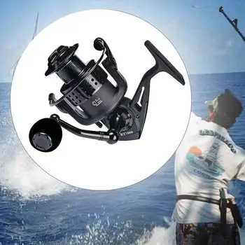 

Fishing Reel Fishing Line Reel Fishing Gear Supplies Sea Fishing Reel All-metal Lightweight Bearing Spinning Fishing Reel Wheel