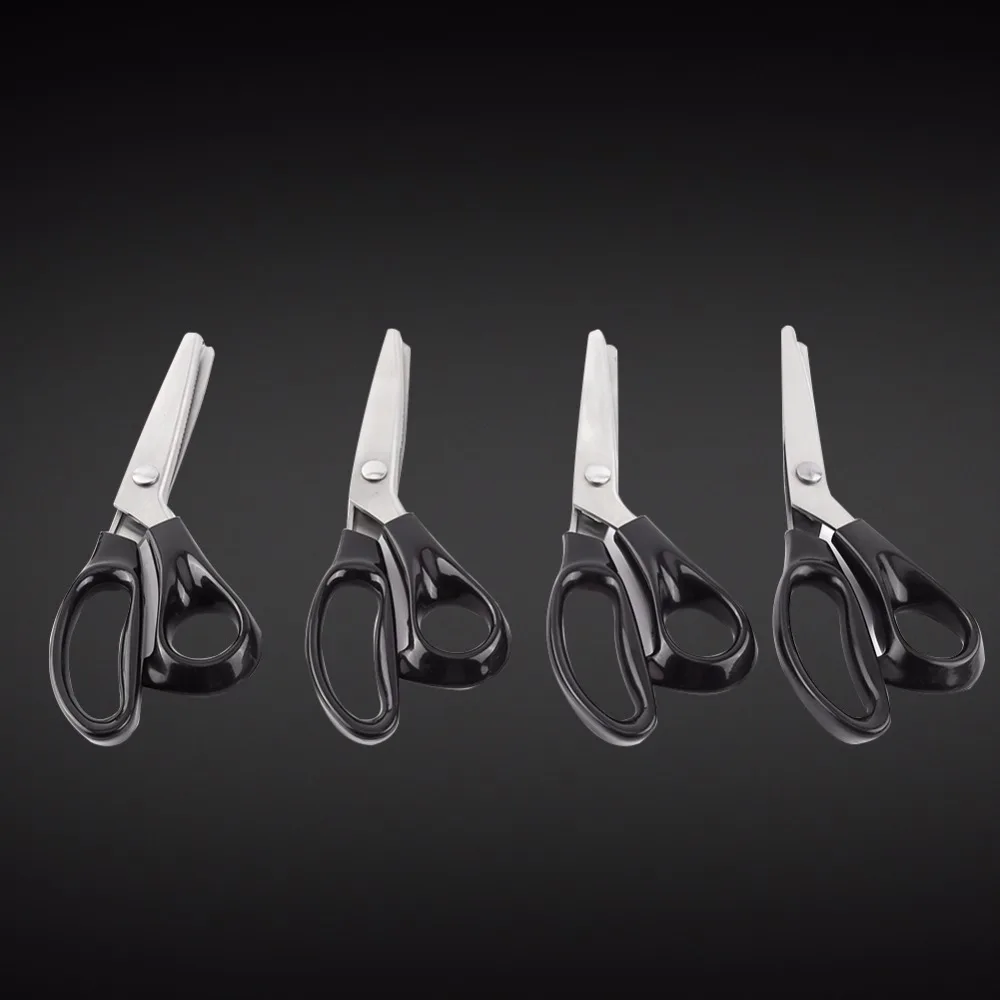 Professional Dressmaking Pinking Shears Scissors 3 5 7mm Fabric Decorative Edge Pinking Shears