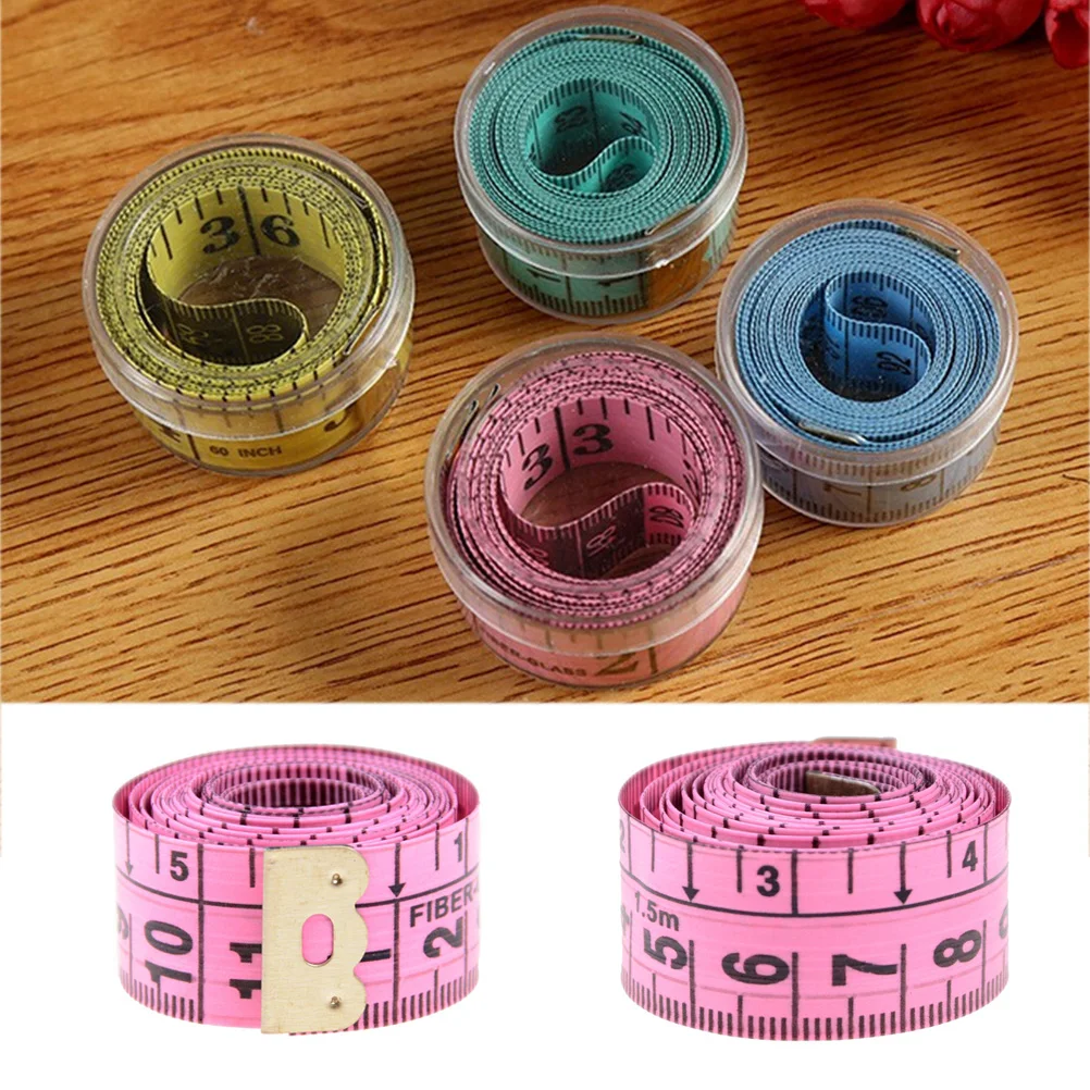 NEW 60 inch 1.5M Soft Tape Measure for Sewing Tailor Cloth Ruler Random Color Wholesale