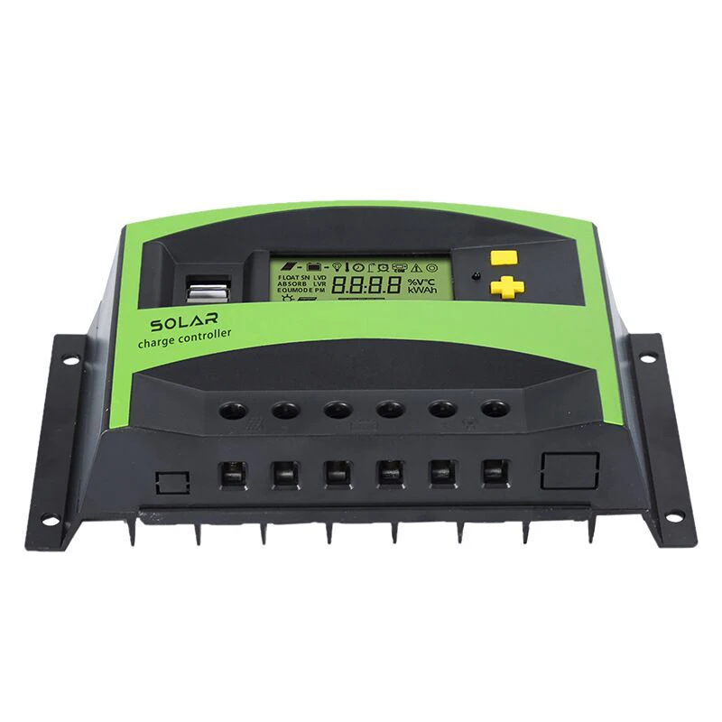 1 предмет; Новинка; 40A 12/24V MPPT LCD Дисплей Солнечный Зарядное устройство ШИМ контроллер управления установкой на солнечной батарее Солнечный Мощность 195*110*50 мм