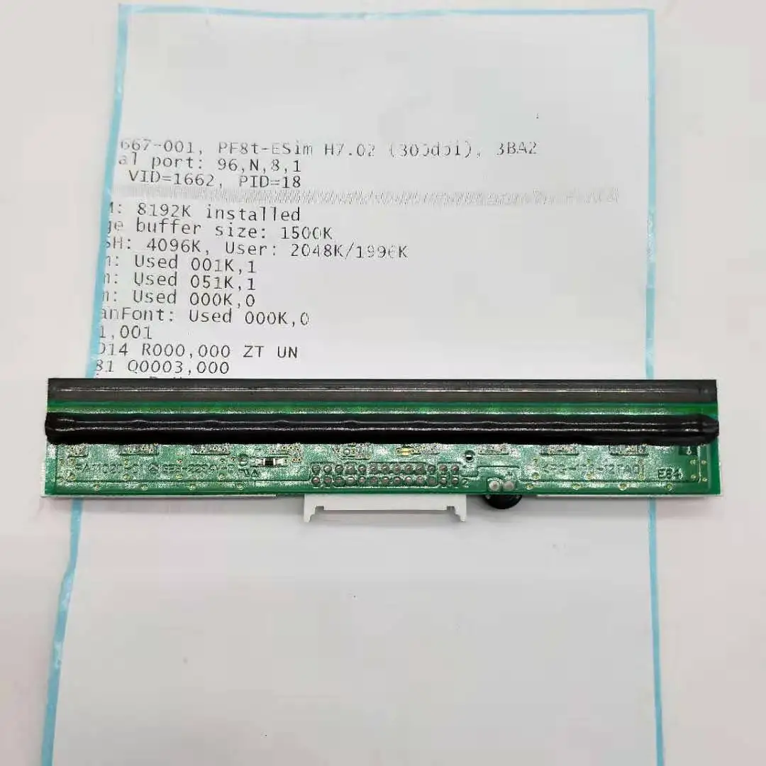 

Печатающая головка для настольного термопринтера Intermec PF8T 300 точек/дюйм