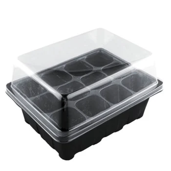 

1pc Plants Seedling Tray 12 Hole Plant Seed Grow Box Insert Propagation Nursery Seedling Starter Tray