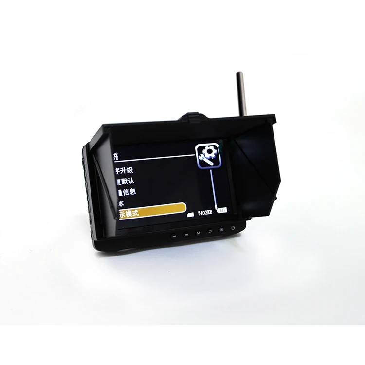  Portable 5.8G 32CH Wireless receiver 5inch small built-in 4500mah battery mini FPV monitor recorder