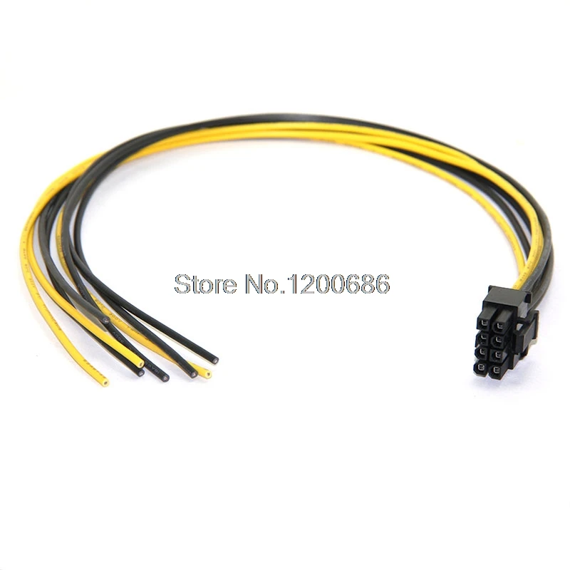 

Cpu8pin semi-finished product 4 +4pin line mining conversion cable cpu power supply wire harness