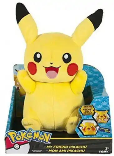 light up pikachu stuffed animal