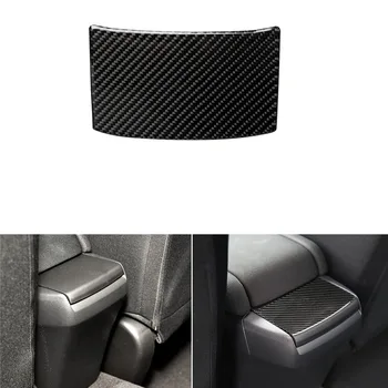 

For Honda Civic 10th 2016-2019 Accessories Interior Rear Storage Box Panel Cover Trim Decoration Car Carbon Fiber Stickers