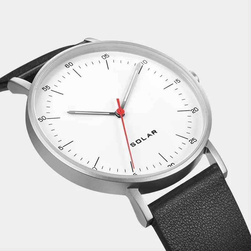  New Xiaomi TwentySeventeen Photodynamic Watch Easily Convert Visible Light Thin Design Synthetic Sa