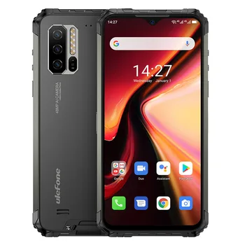 Перейти на Алиэкспресс и купить Ulefone Armor 7 прочный мобильный телефон Android 10 Helio P90 8 ГБ + 128 ГБ IP68 Водонепроницаемый 48MP 4G LTE глобальная версия NFC Смартфон
