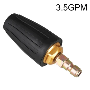 

1/4 High Pressure Washer Rotating Turbo 025,030,035 Nozzles Spray Tip 3000PSI