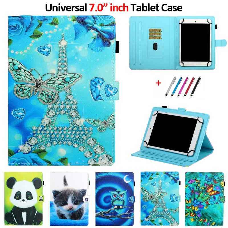 Универсальный чехол для 7-дюймового планшета Samsung Tab A 6 7 0 Lenovo E7 4 3 M7 Huawei Mediapad T3 T2 T1 |