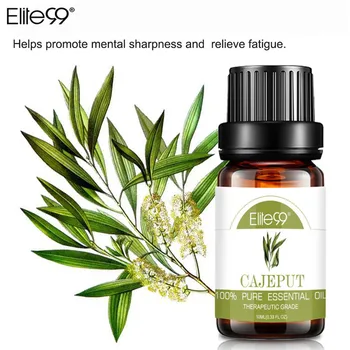 

Elite99 10ml Cajeput Pure Essential Oils Aromatherapy Diffusers Essential Oils Body Relieve Stress Oil Help Sleep Home Air Care