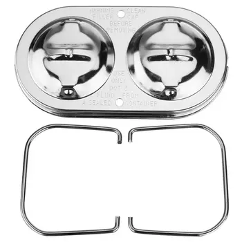 

Chrome Brake Master Cylinder Cover Dual Bail Brakes For Chevy Sbc Bbc 350 454