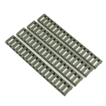 

New 18-Slot Picatinny Ladder Rail Panel Handguard Protector Resistant Cover 4Pcs Set
