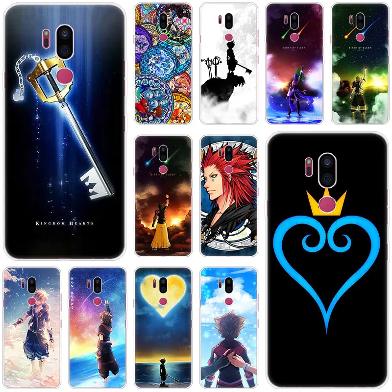

Anime kingdom hearts Case For LG G5 G6 Mini G7 G8 G8S V20 V30 V40 V50 ThinQ Q6 Q7 Q8 Q9 Q60 W10 W30 Aristo 2 X Power 2 3 Cover