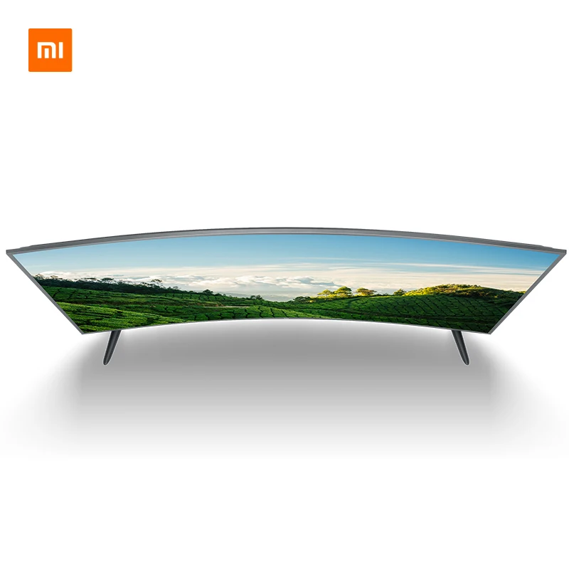 Телевизор Xiaomi Mi ТВ Android tv 4S 55 дюймов 4000R изогнутый 4K HDR экран ТВ wifi ультратонкий 2 ГБ+ 8 Гб Dolby аудио русифицированный