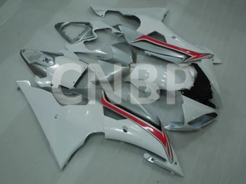 

YZFR6 2008 - 2016 Fairings YZF R6 13 12 White Silvery Fairing Kits YZF R6 2013 Fairing