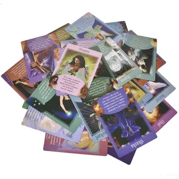 

44PCS Tarot Cards Messages From Your Angels Table Deck Board Games Playing Card For Family Gathering Party Game Entertainment