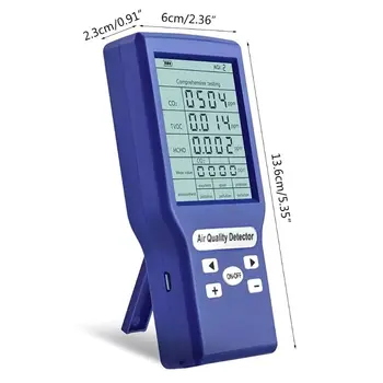 

Digital CO2 Sensor PPM Meter TVOC Carbon Dioxide Air Quality Detector Analyzer U50A