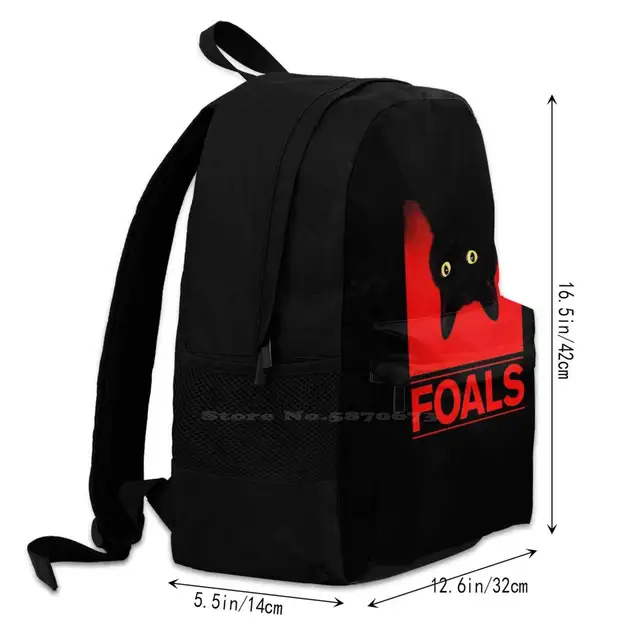Black Cat Foals Album 2020 Cancan Backpack: Edgy Charm Meets Functionality