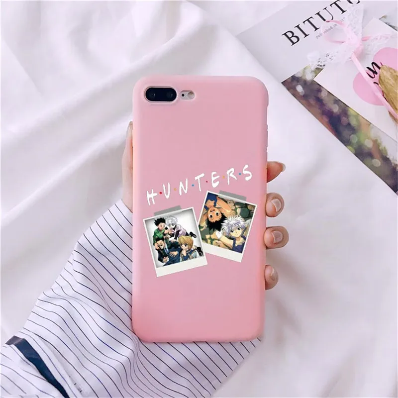 Аниме Охотник х охотник 3 чехол для телефона для Маки iPhone 8 7 6 Plus X 5 11 Pro Tampa Мягкий Силиконовый ТПУ Fundas